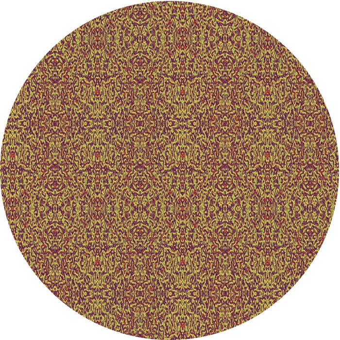 Square Patterned Brown Red Rug, pat3261brn