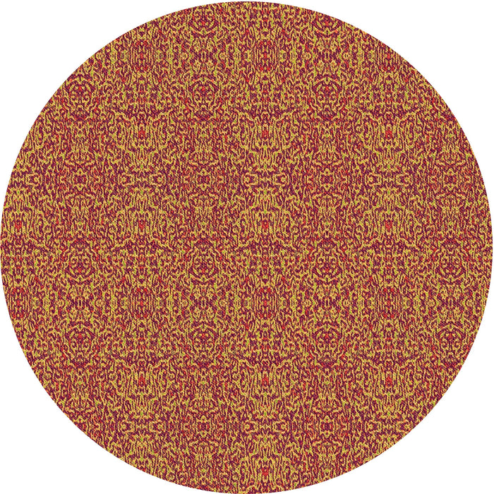 Square Patterned Red Rug, pat3261org