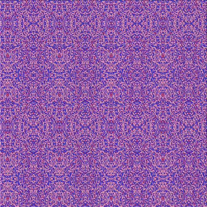 Round Machine Washable Transitional Orchid Purple Rug, wshpat3261pur