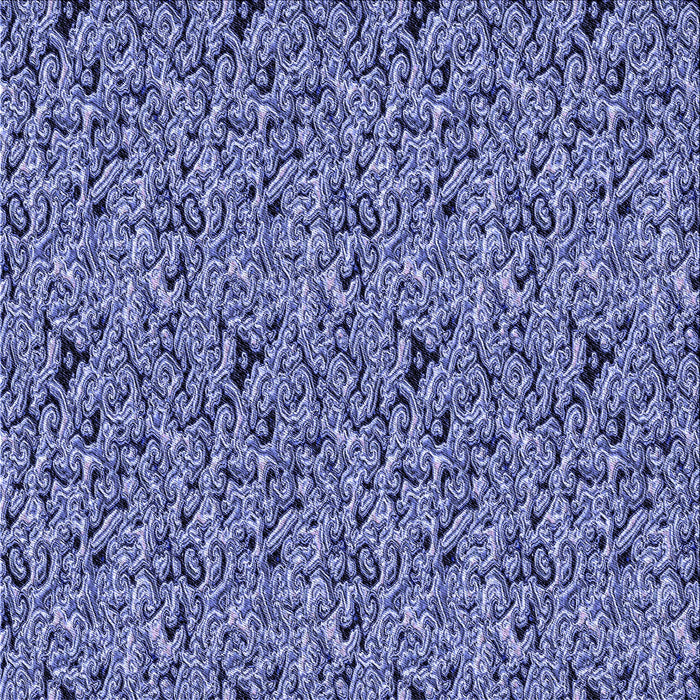 Round Machine Washable Transitional Denim Blue Rug, wshpat3262blu