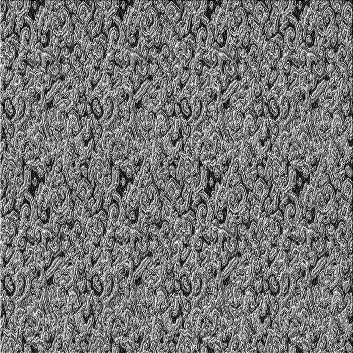 Round Patterned Dark Gray Rug, pat3262gry