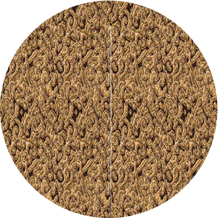 Square Machine Washable Transitional Red Brown Rug in a Living Room, wshpat3262org