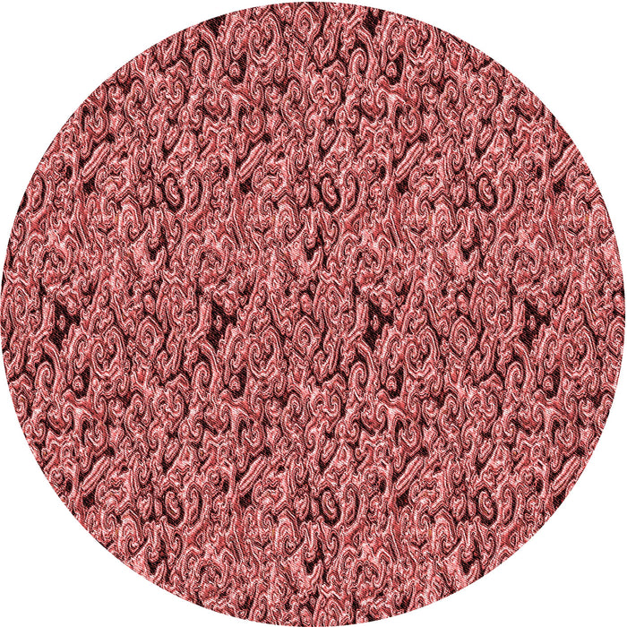 Square Patterned Pastel Red Pink Rug, pat3262rd