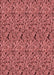 Patterned Pastel Red Pink Rug, pat3262rd