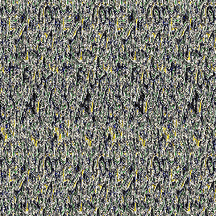 Patterned Sage Green Novelty Rug, pat3262