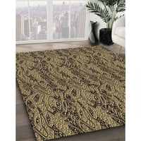 Patterned Peru Brown Rug, pat3263brn