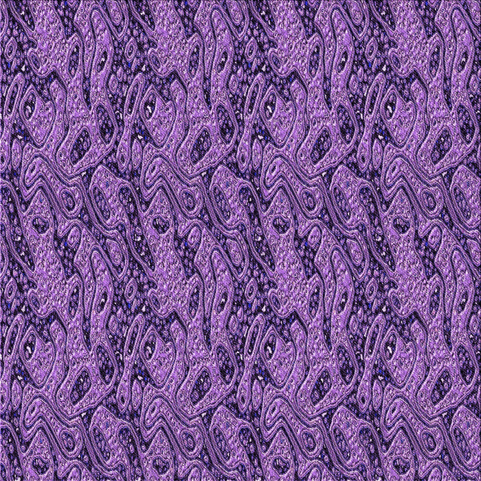 Round Patterned Purple Rug, pat3263pur