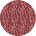 Square Machine Washable Transitional Cranberry Red Rug in a Living Room, wshpat3263rd