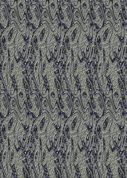 Patterned Dark Gray Novelty Rug, pat3263