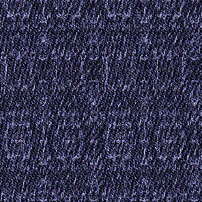 Patterned Deep Periwinkle Purple Rug, pat3264blu
