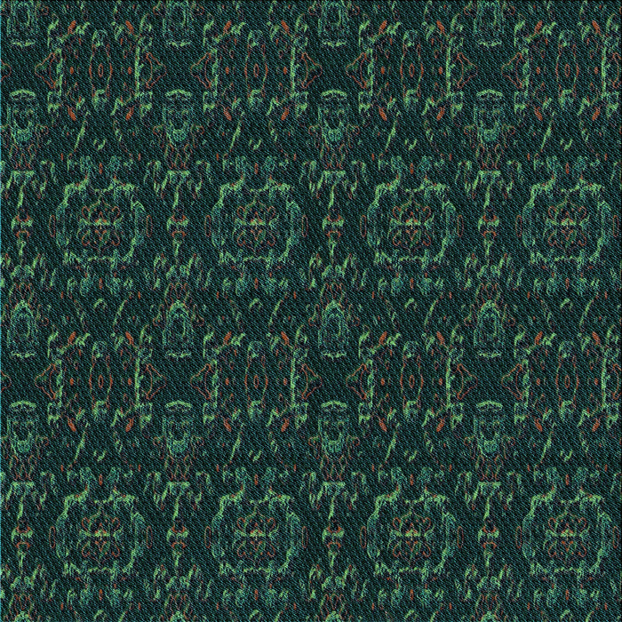 Round Machine Washable Transitional Midnight Gray Rug, wshpat3264lblu