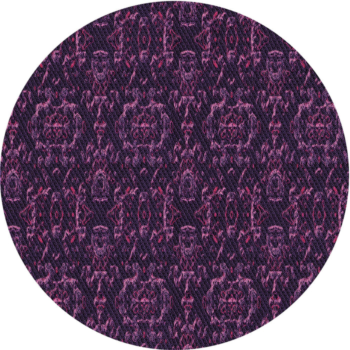 Square Machine Washable Transitional Purple Rug in a Living Room, wshpat3264pur