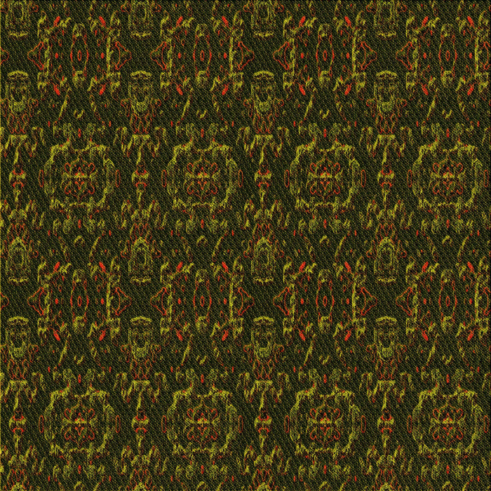 Round Patterned Dark Bronze Brown Rug, pat3264yw