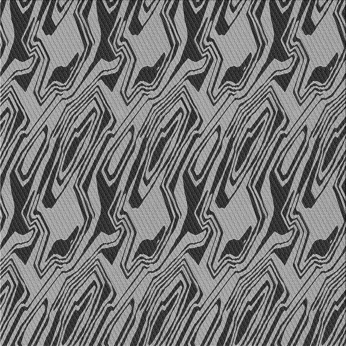 Square Patterned Cloud Gray Novelty Rug, pat3265