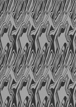 Patterned Cloud Gray Novelty Rug, pat3265