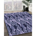 Machine Washable Transitional Blue Rug in a Family Room, wshpat3266blu