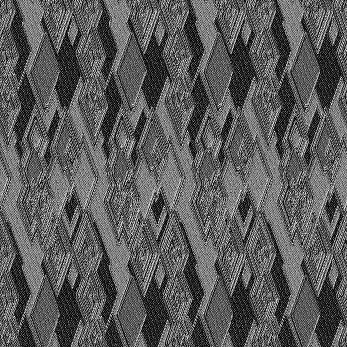 Patterned Gray Rug, pat3266gry
