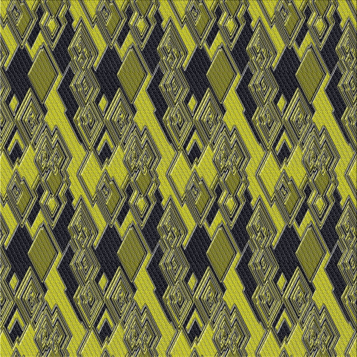 Square Patterned Charcoal Black Modern Rug, pat3266