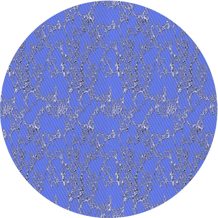 Square Patterned Sky Blue Rug, pat3267blu