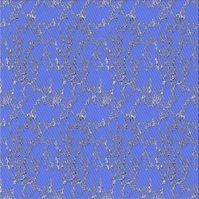 Round Machine Washable Transitional Sky Blue Rug, wshpat3267blu