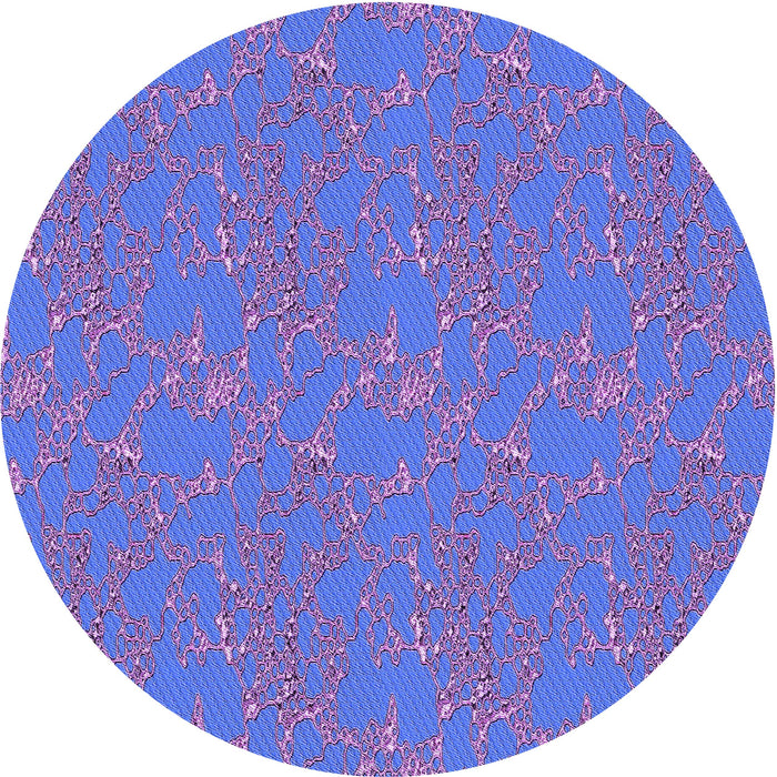 Square Machine Washable Transitional Sky Blue Rug in a Living Room, wshpat3267pur