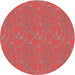 Square Patterned Red Rug, pat3267rd