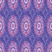 Round Machine Washable Transitional Amethyst Purple Rug, wshpat3268pur