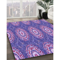 Patterned Amethyst Purple Rug, pat3268pur