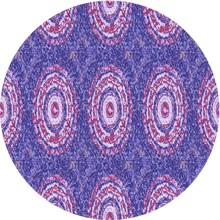 Square Machine Washable Transitional Amethyst Purple Rug in a Living Room, wshpat3268pur