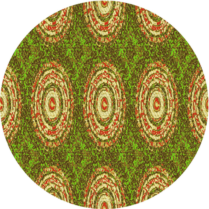 Square Machine Washable Transitional Dark Bronze Brown Rug in a Living Room, wshpat3268yw