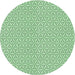 Square Patterned Mint Green Rug, pat3269grn