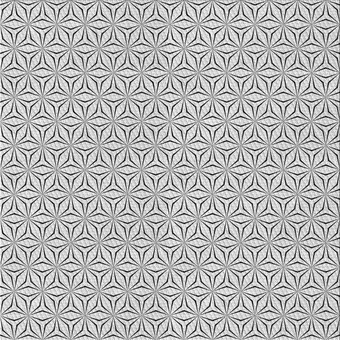 Round Patterned Gray Rug, pat3269gry