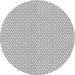 Square Patterned Gray Rug, pat3269gry