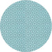 Square Machine Washable Transitional Deep-Sea Green Rug in a Living Room, wshpat3269lblu