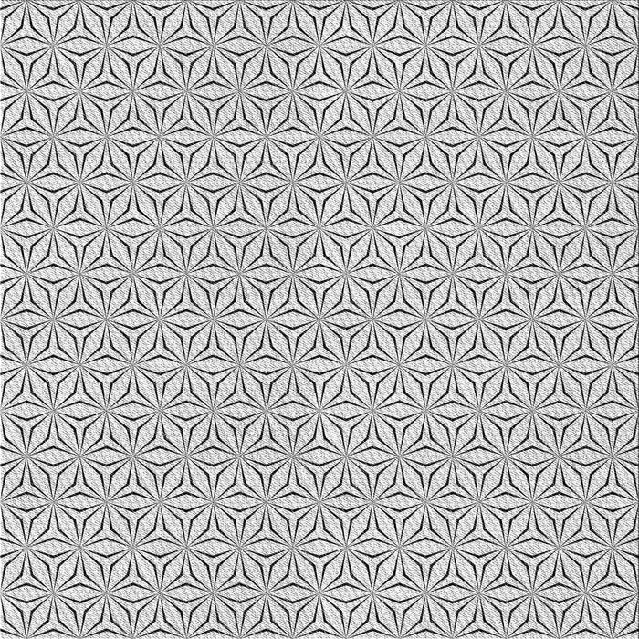 Square Patterned Gray Novelty Rug, pat3269