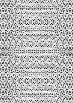 Patterned Gray Novelty Rug, pat3269
