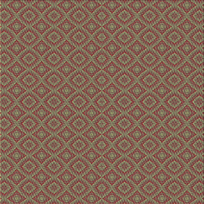 Round Patterned Dark Almond Brown Rug, pat327brn