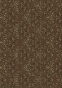 Machine Washable Transitional Oak Brown Rug, wshpat3270brn