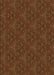 Patterned Mahogany Brown Rug, pat3270org