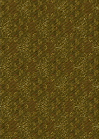 Machine Washable Transitional Dark Yellow Green Rug, wshpat3270yw