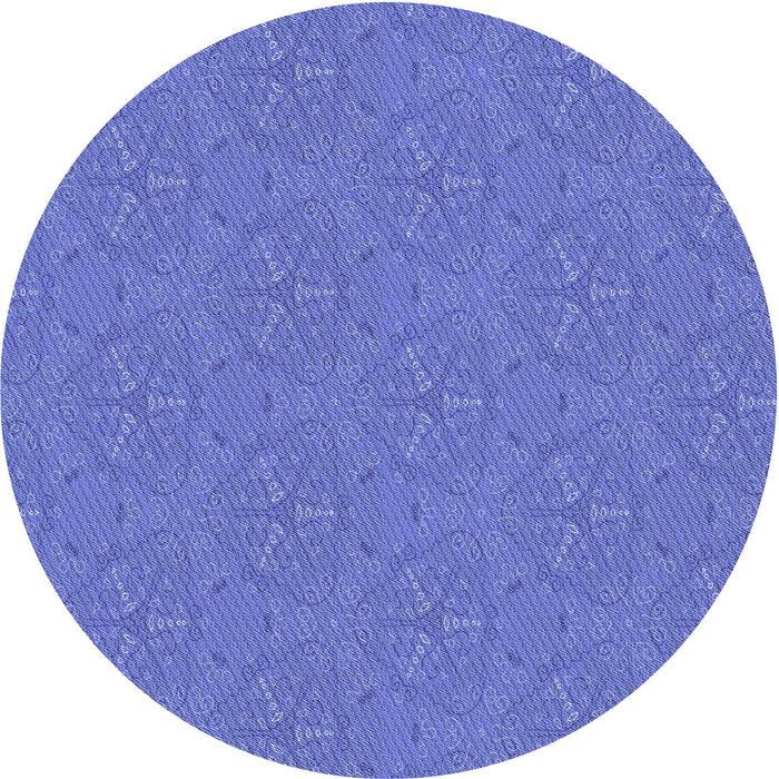 Square Patterned Sky Blue Rug, pat3271blu