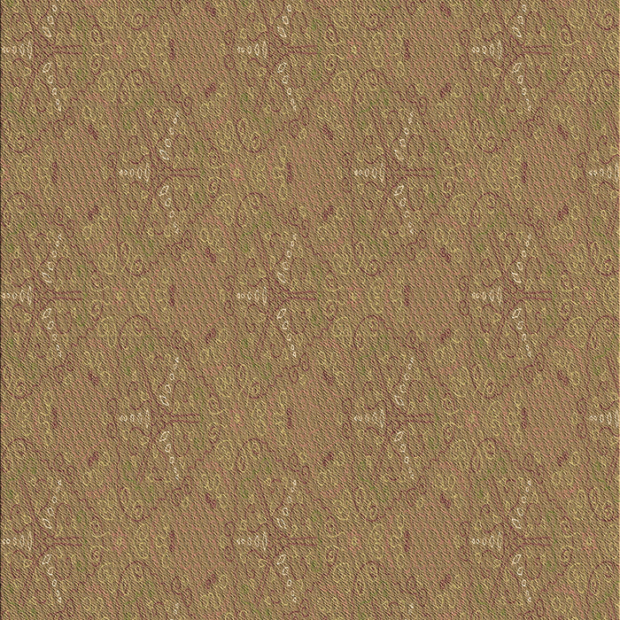 Patterned Sienna Brown Rug, pat3271brn