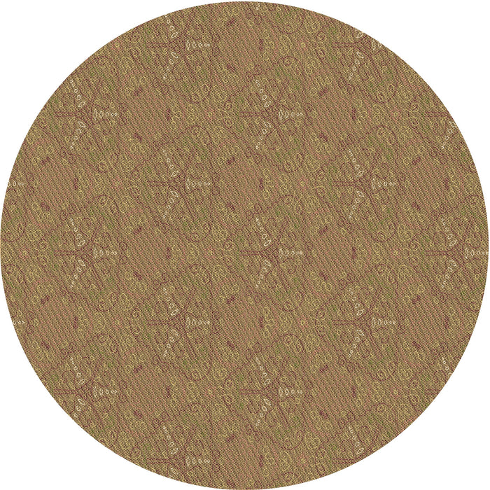 Square Machine Washable Transitional Sienna Brown Rug in a Living Room, wshpat3271brn