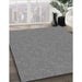 Patterned Gray Rug in Family Room, pat3271gry