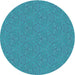 Square Patterned Bright Turquoise Blue Rug, pat3271lblu