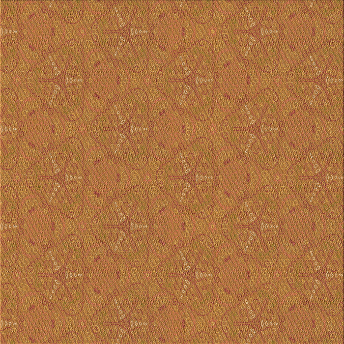 Round Machine Washable Transitional Mahogany Brown Rug, wshpat3271org