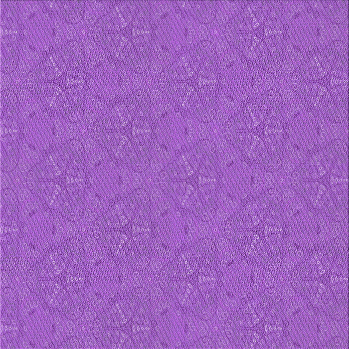 Round Machine Washable Transitional Purple Rug, wshpat3271pur