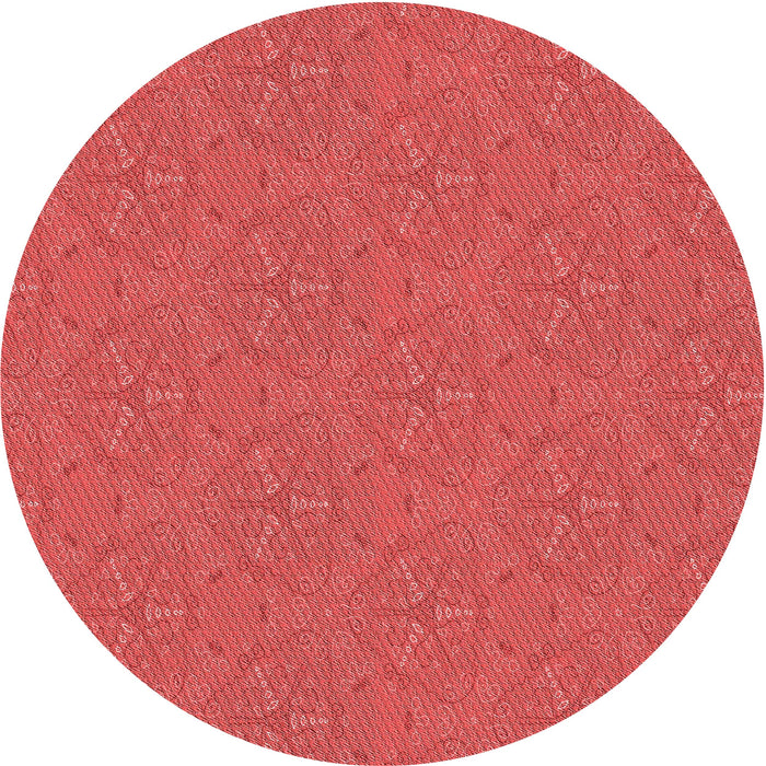 Square Patterned Red Rug, pat3271rd