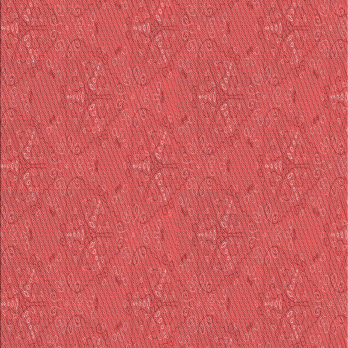 Patterned Red Rug, pat3271rd