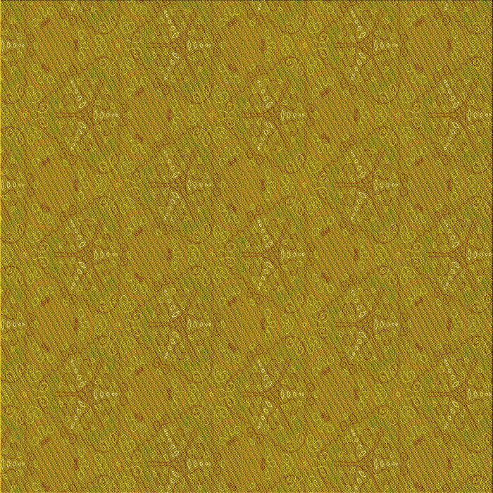 Round Machine Washable Transitional Orange Gold Rug, wshpat3271yw